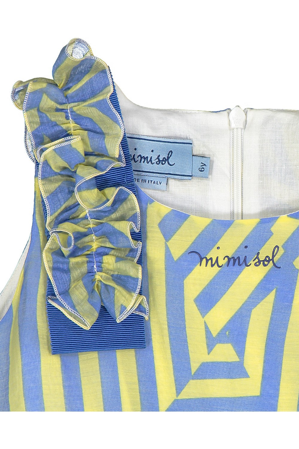 Mimisol dress in printed Tencel