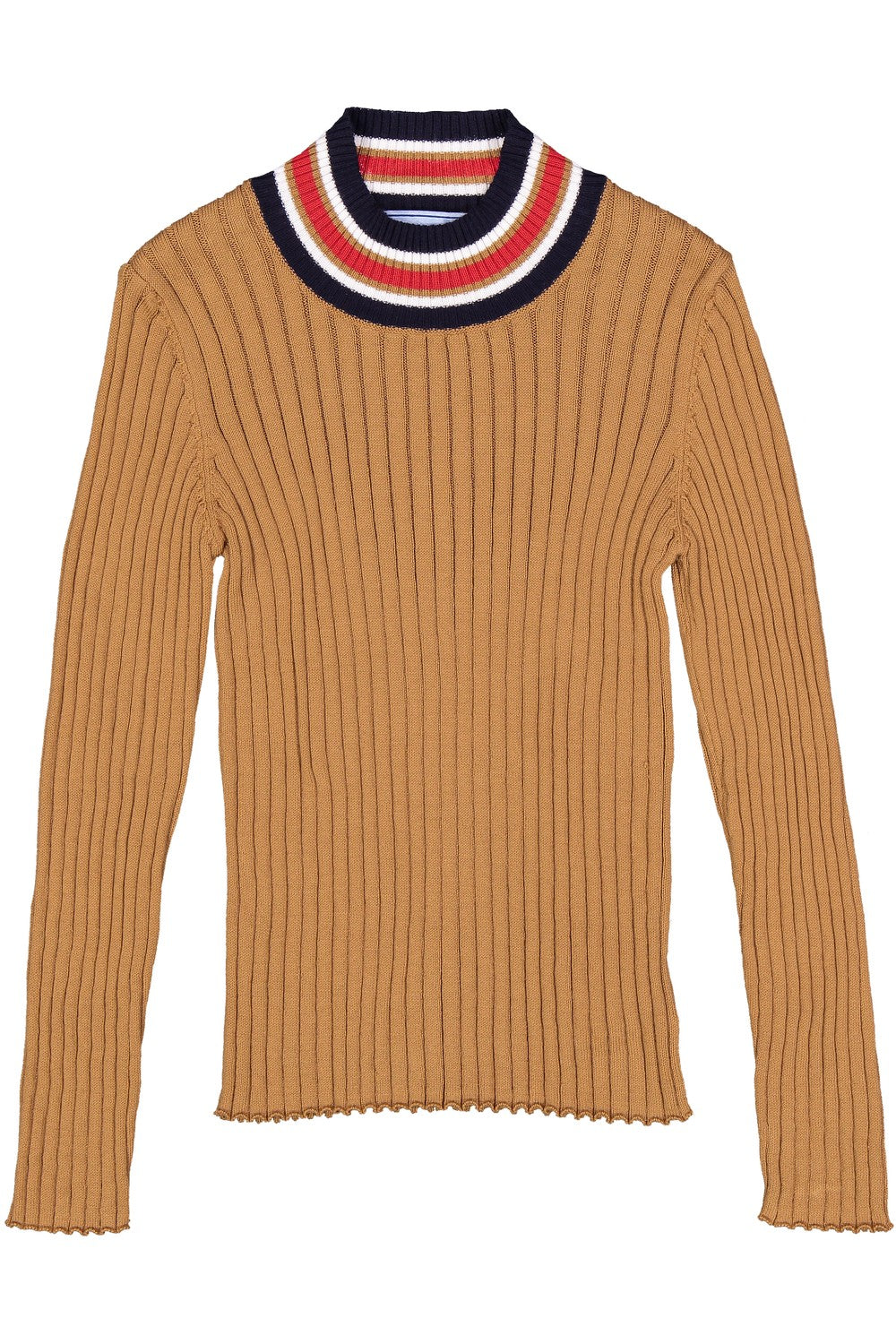 Mimisol ribbed cotton turtleneck