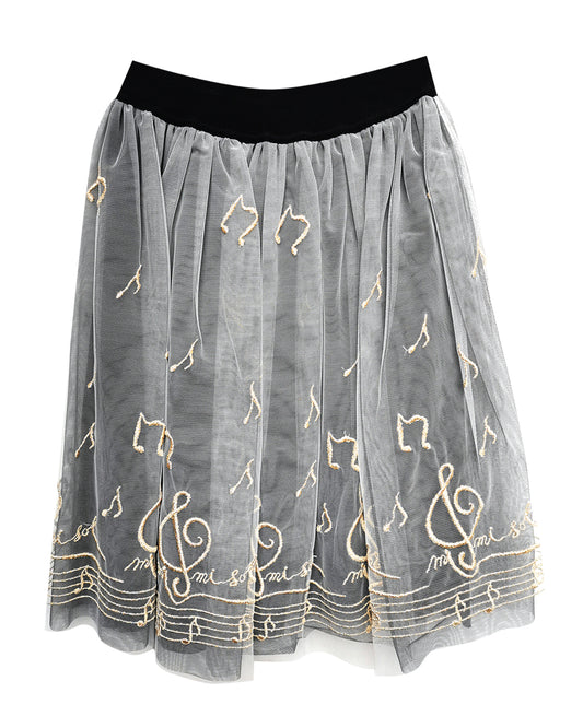 Embroidered tulle skirt - 9 years old