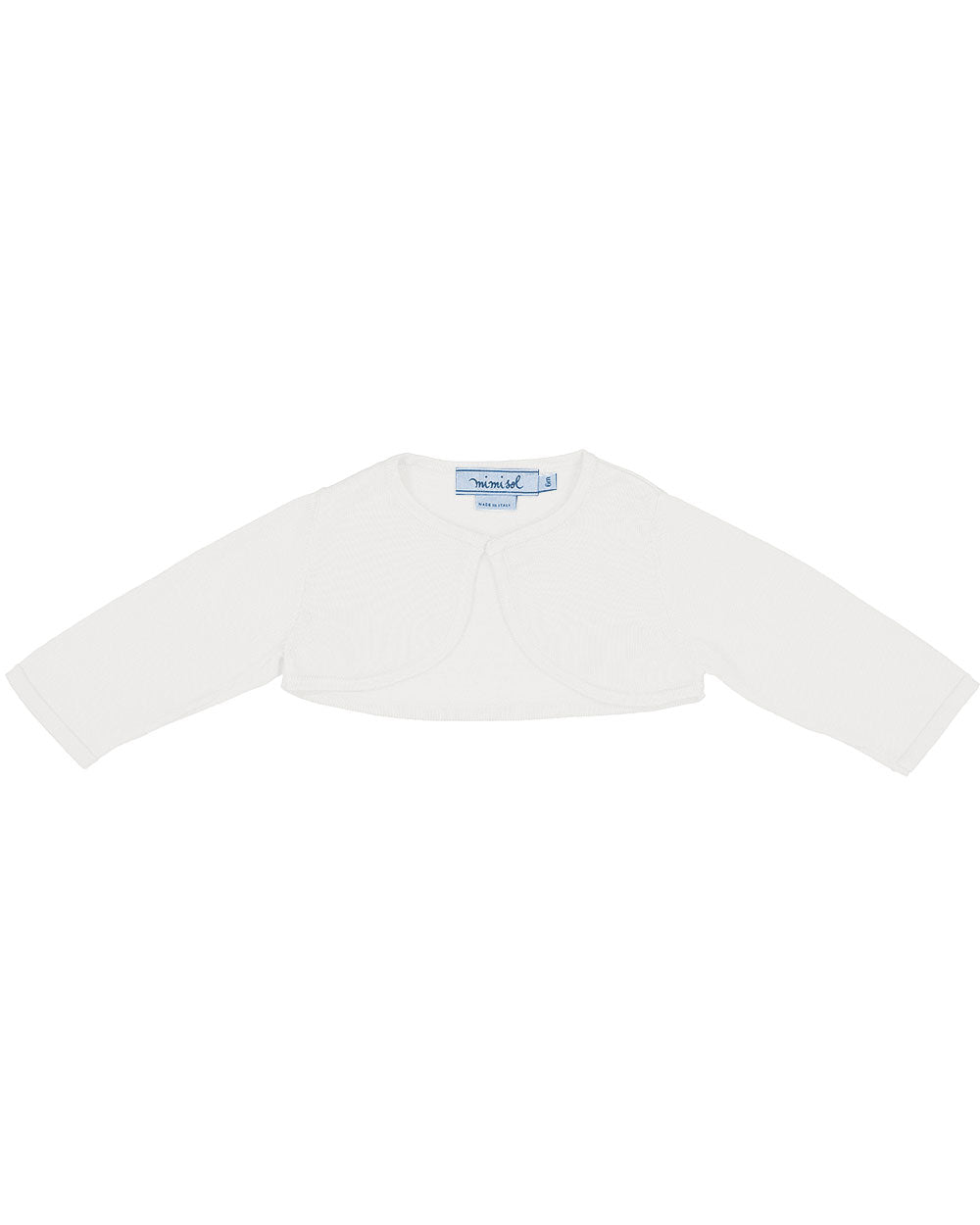 Baby Girl's Shrug - Cream Ivory, 6 months
