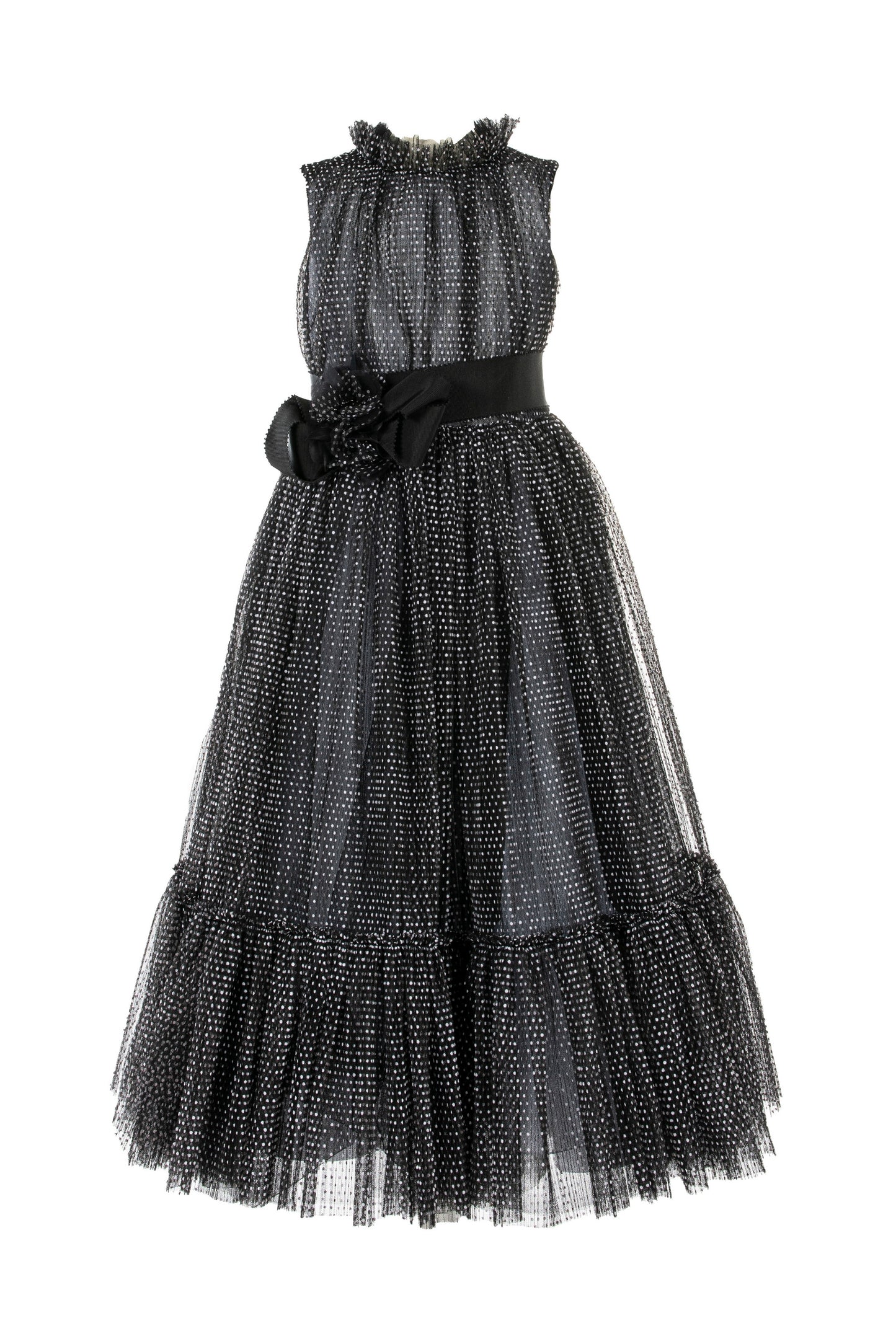 Abito Marchesa Kids Couture in tulle plumetis
