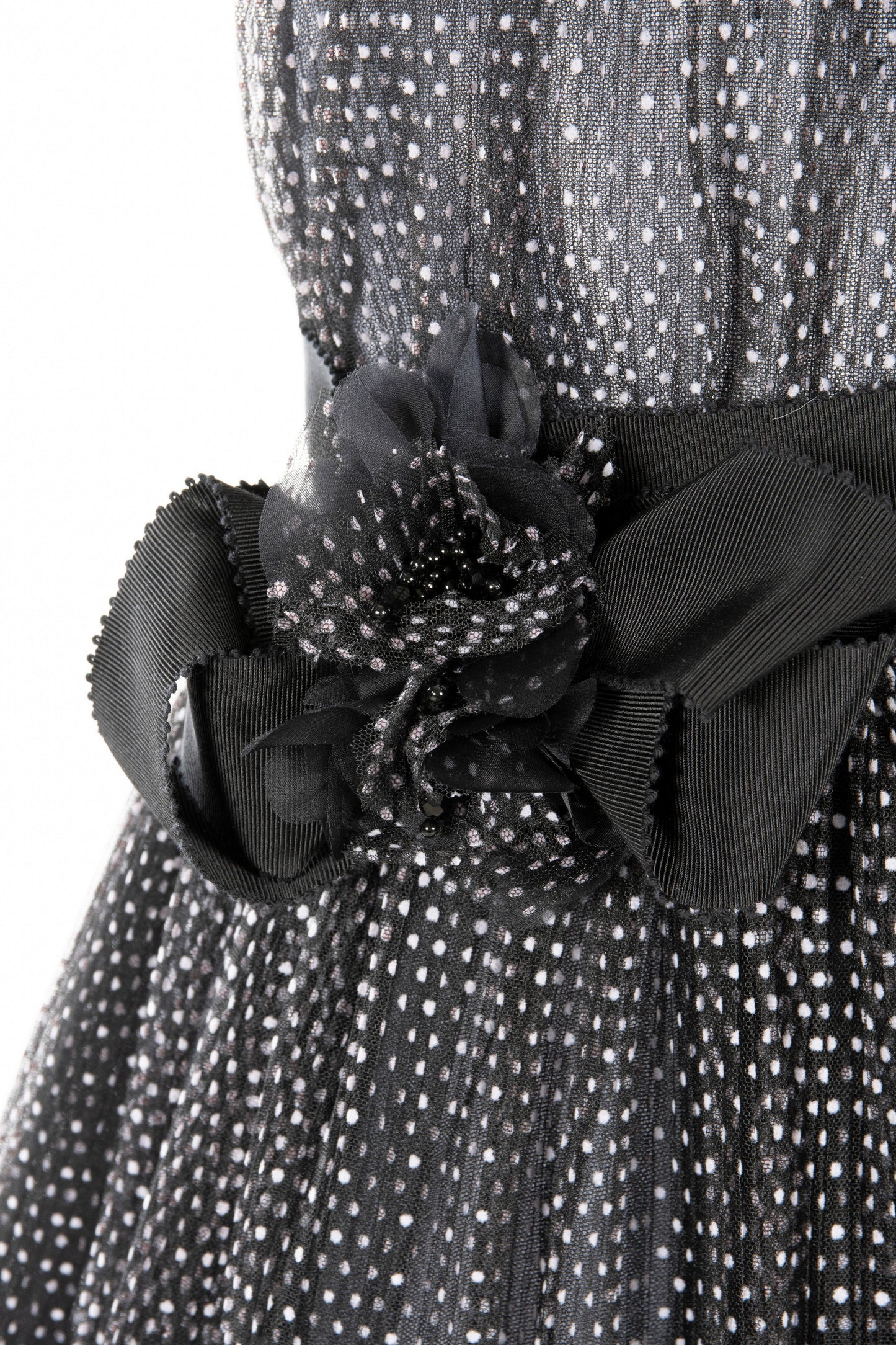 Abito Marchesa Kids Couture in tulle plumetis