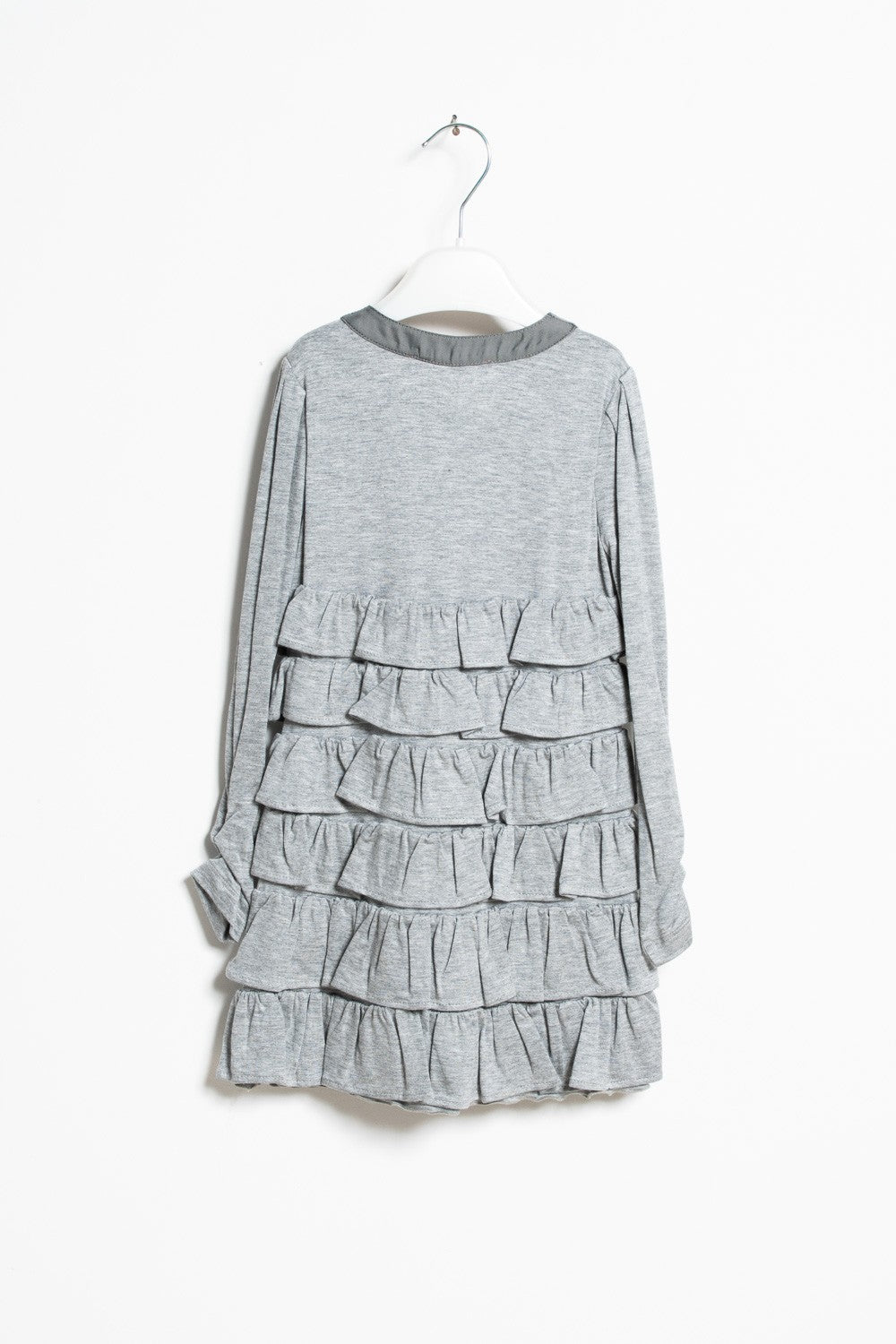ValMax jersey dress with ruffles