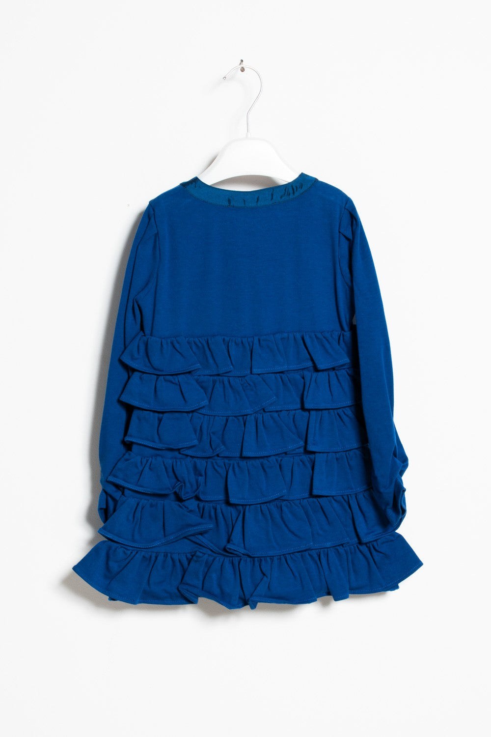 ValMax jersey dress with ruffles