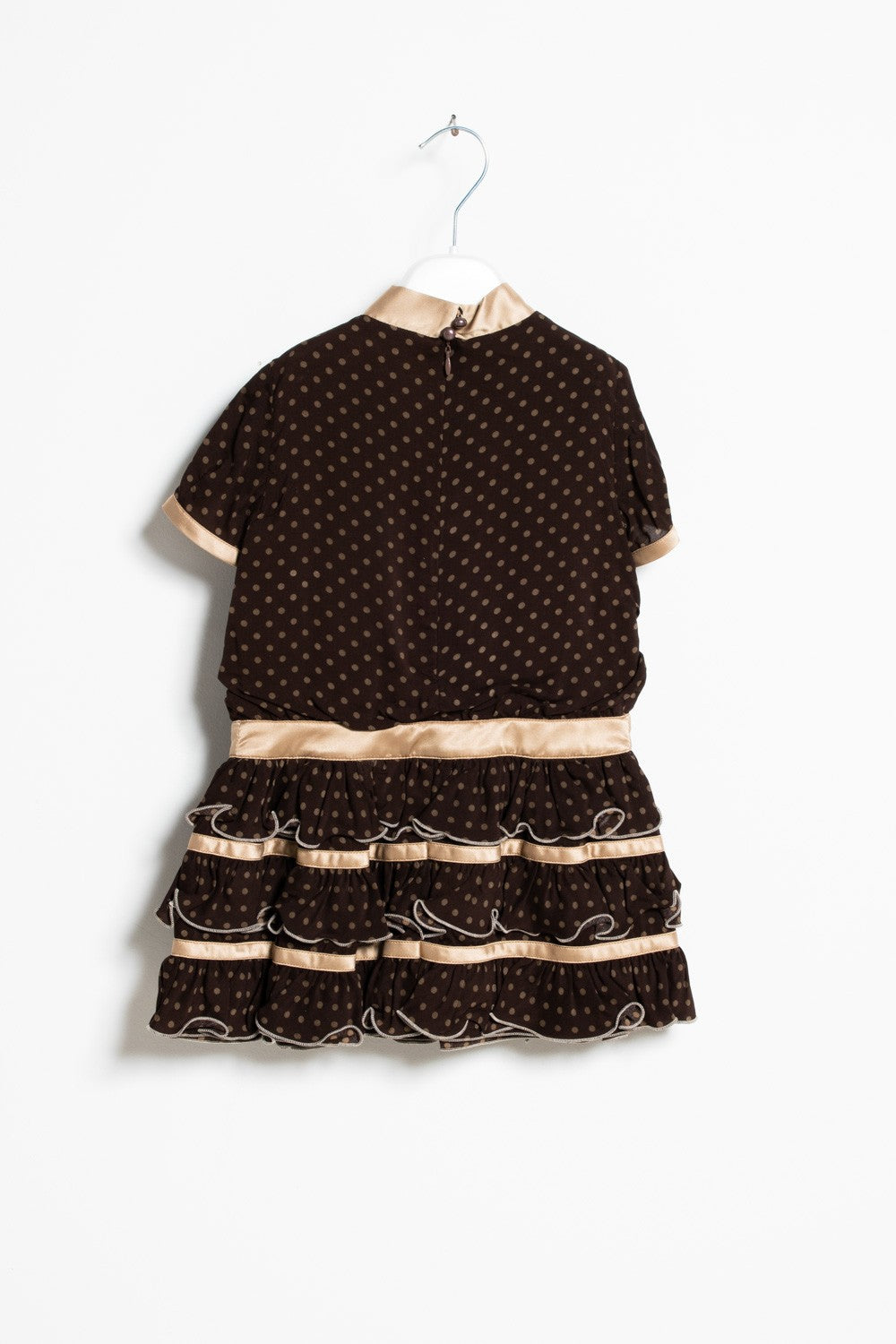 ValMax polka dot flounce dress