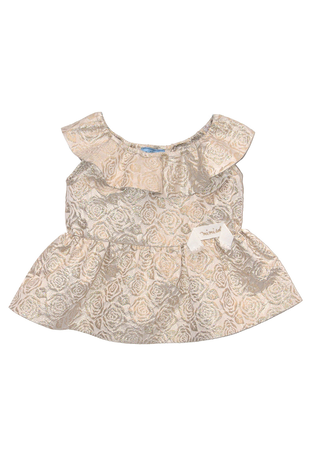 Top Mimisol in broccato lurex