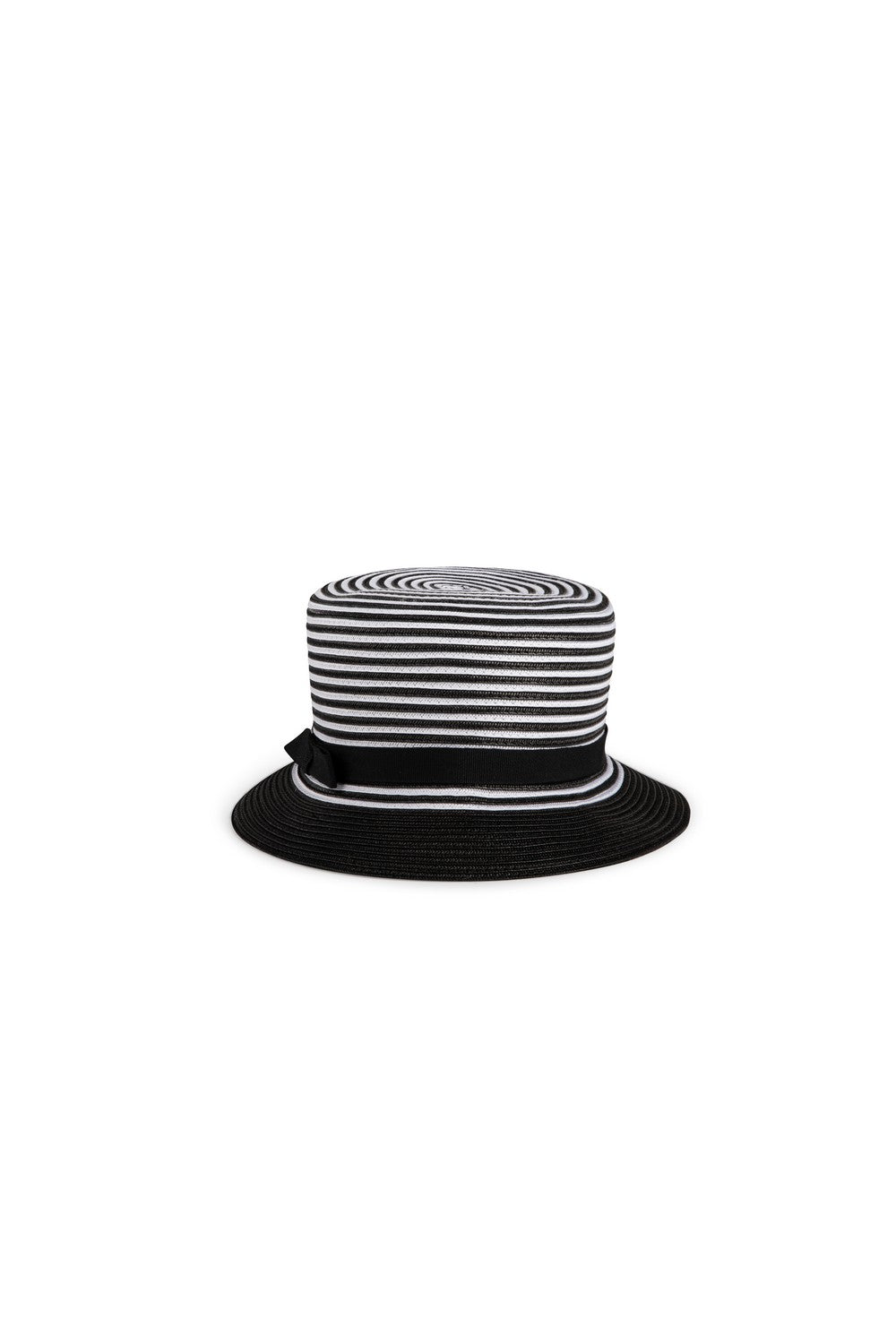 Mimisol two-tone straw bucket hat