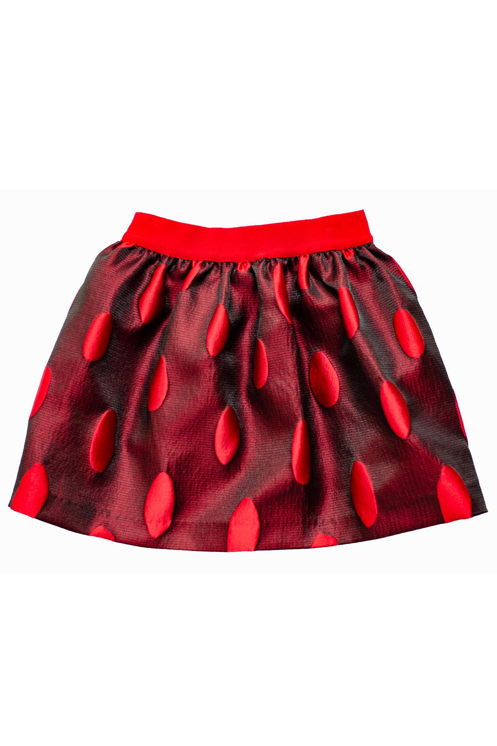 Mimisol Maxi Polka Dot Jacquard Skirt