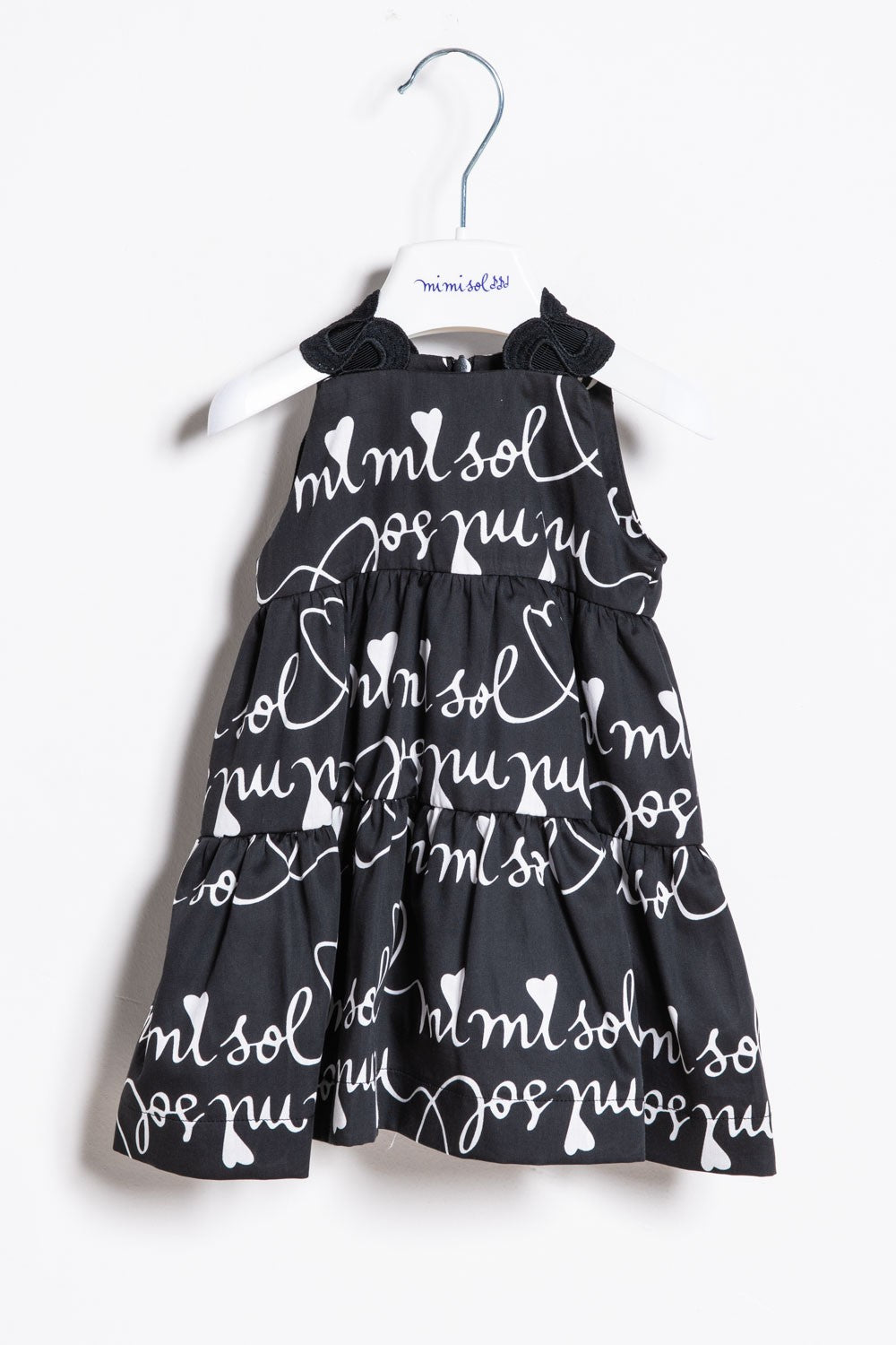 Mimisol dress with gathered ruffles