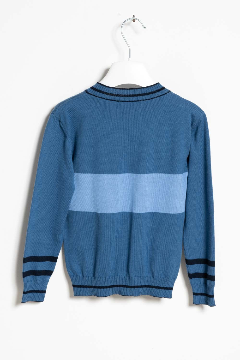 Mimisol sweater with contrasting details