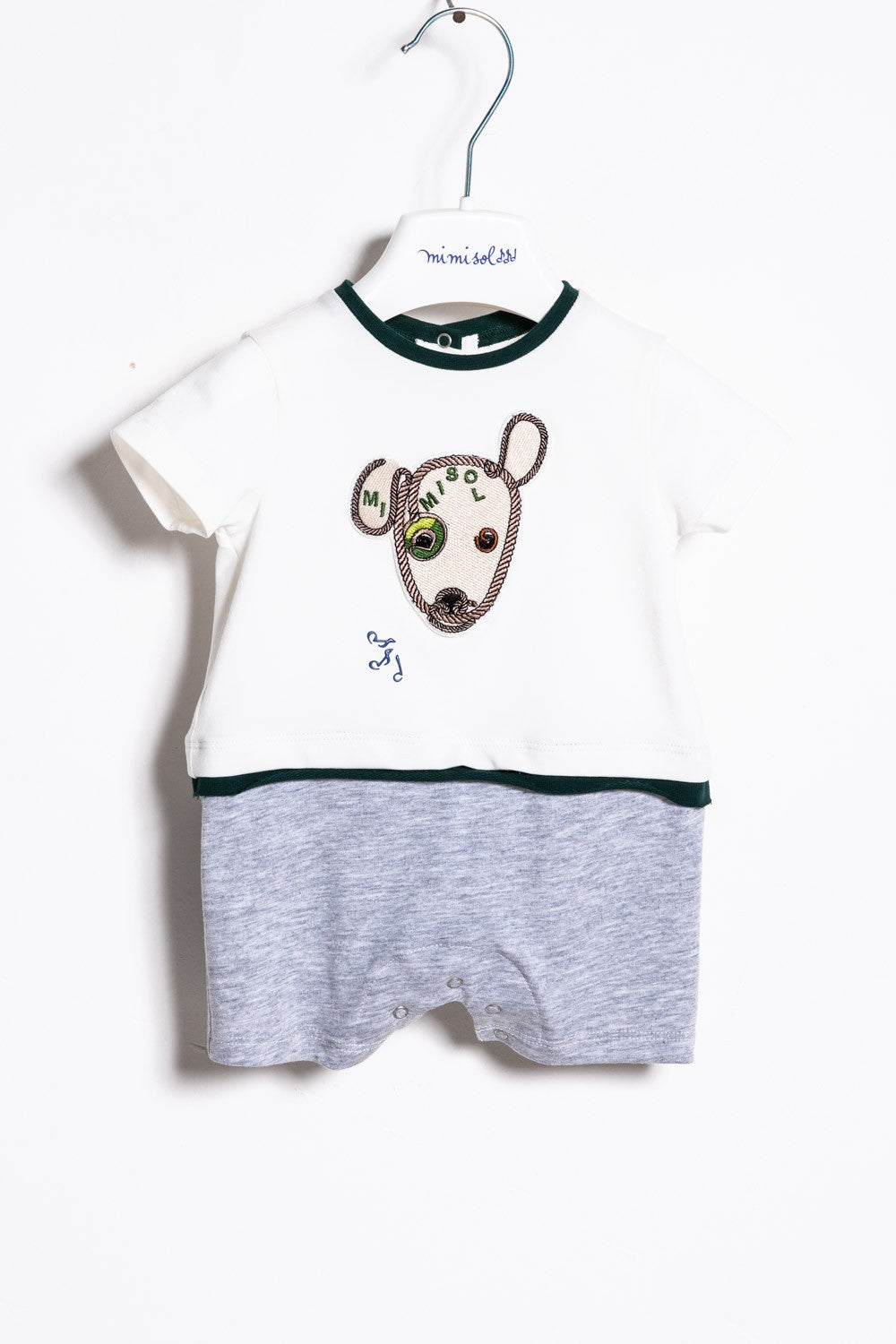 Mimisol onesie with patch