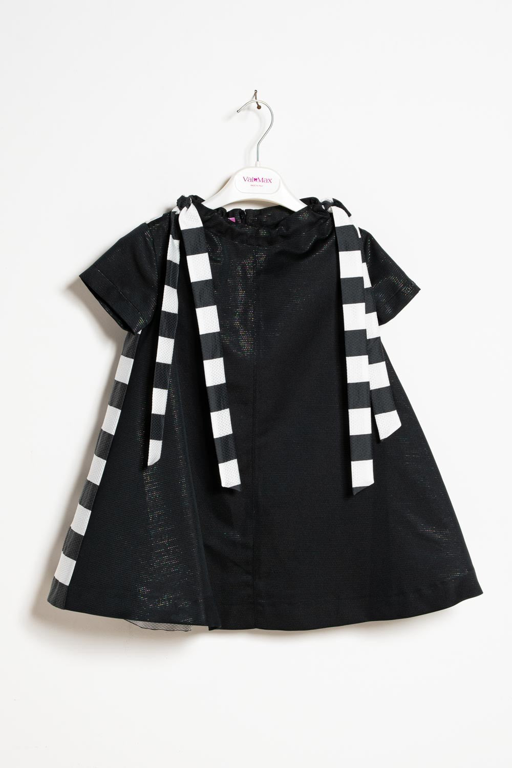 ValMax dress with striped details