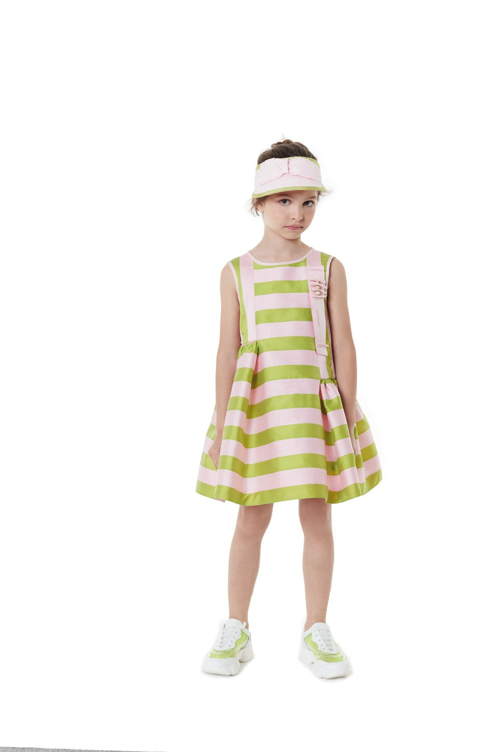 ValMax dress in quilted fabric
