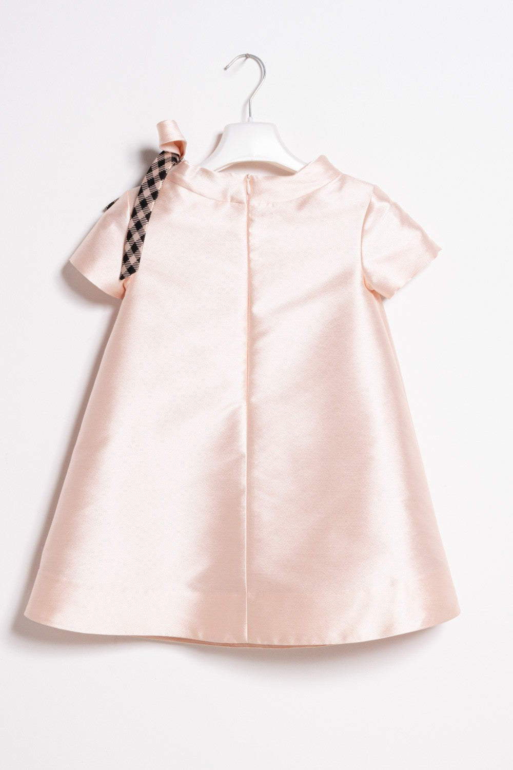 ValMax flared satin dress