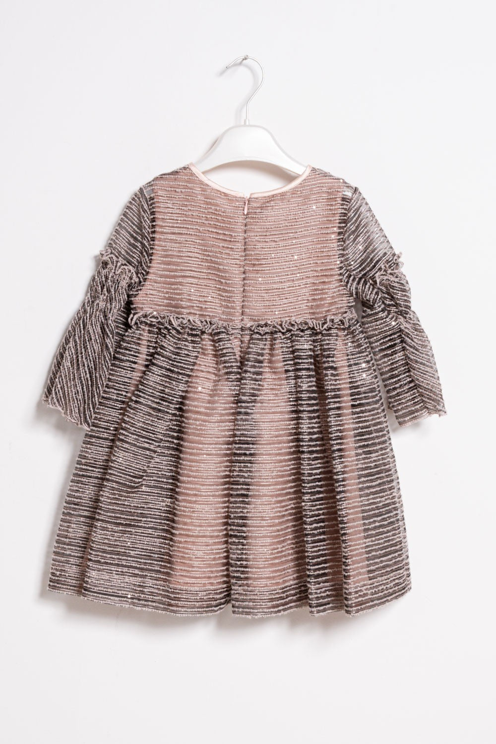 ValMax organza dress with sequins