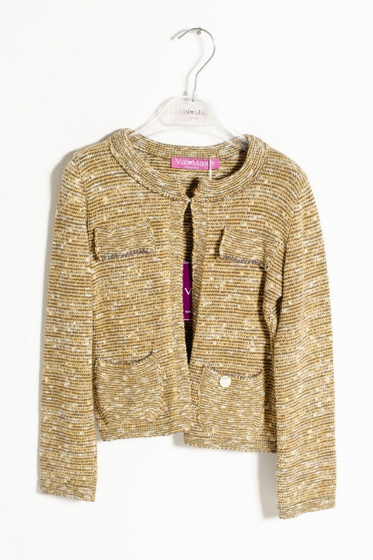 ValMax cardigan in tweed fabric