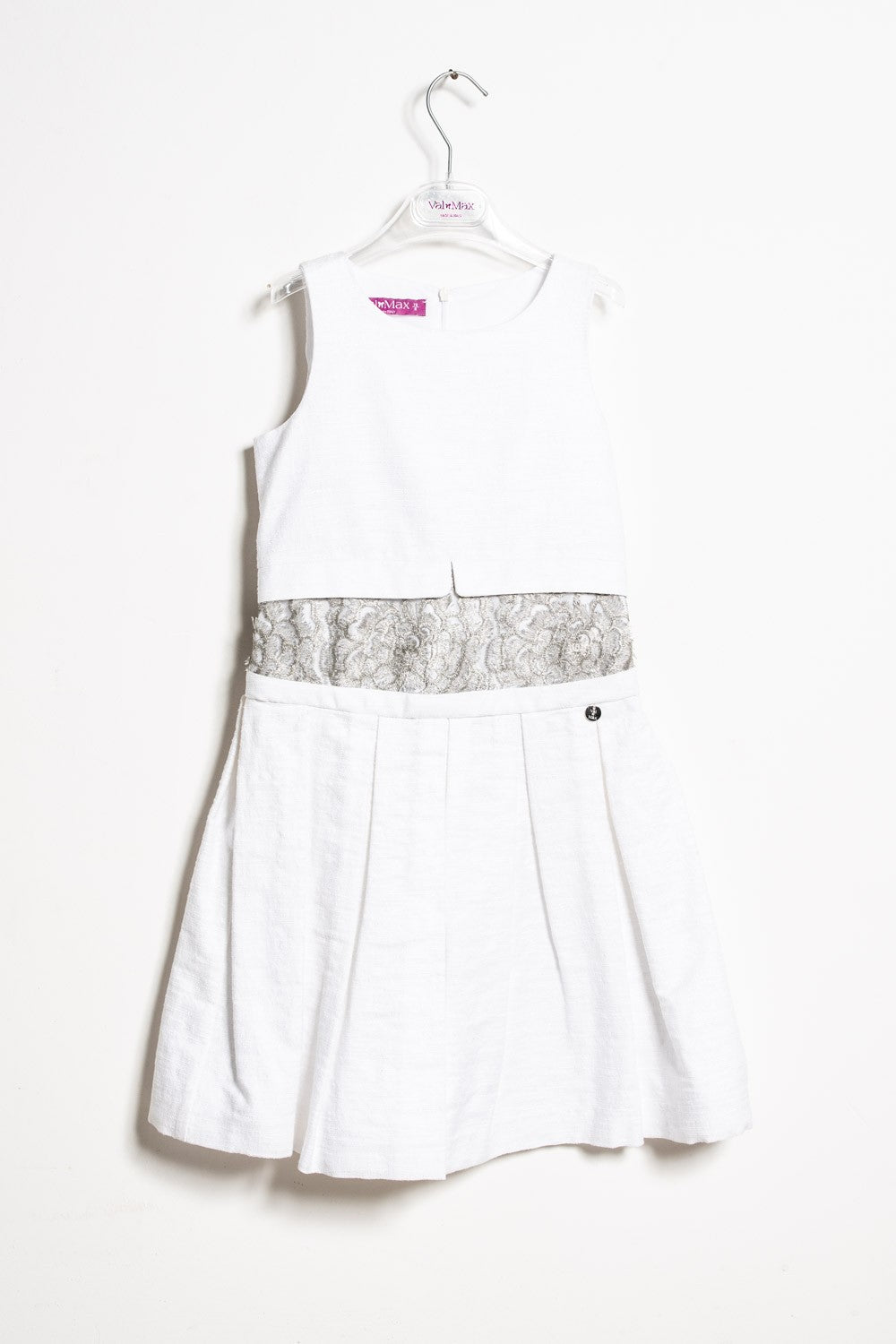 ValMax sleeveless pleated dress