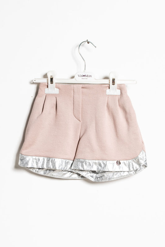 Valmax shorts in fleece and coated fabric