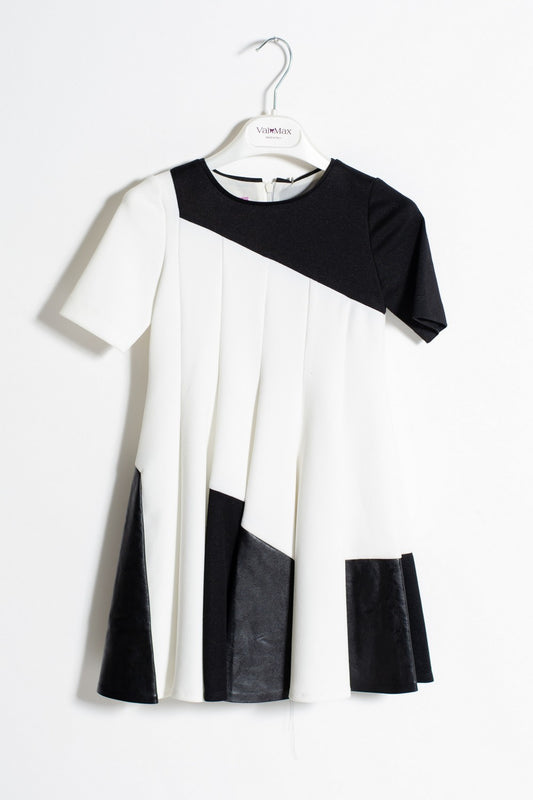 ValMax black and white dress