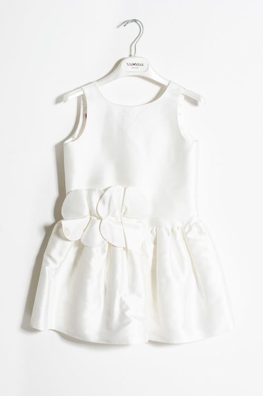 ValMax mikado dress with flowers