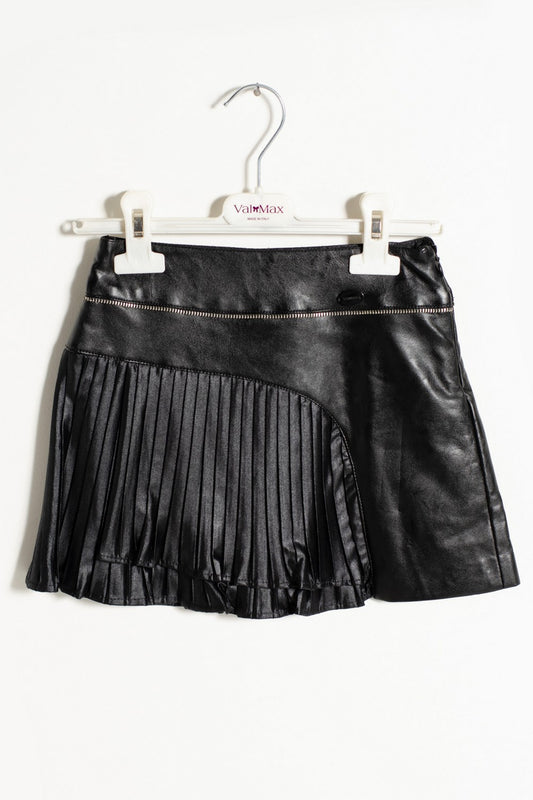 ValMax miniskirt with pleated detail