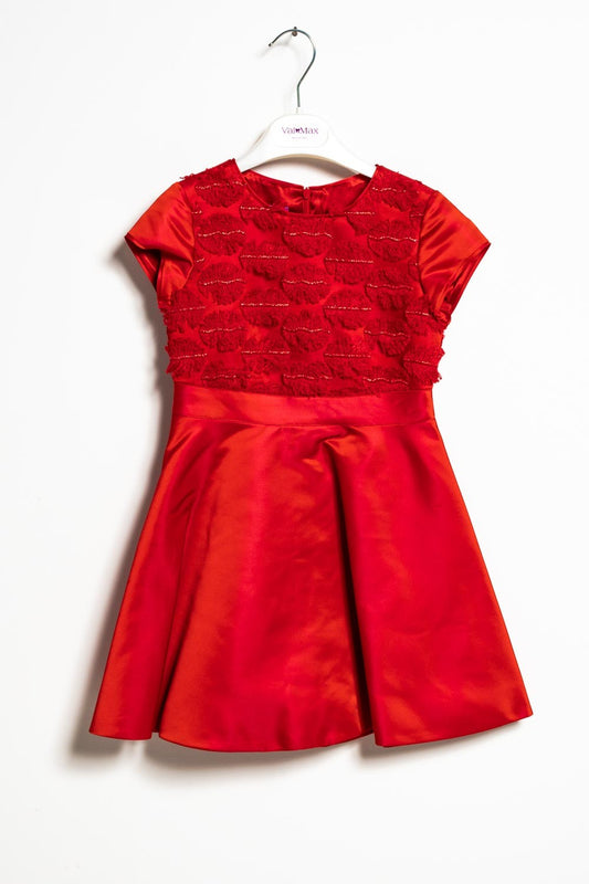 ValMax dress with appliques and beads