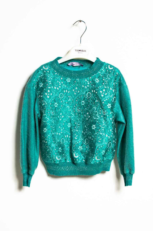 ValMax sweater with embroidered applications