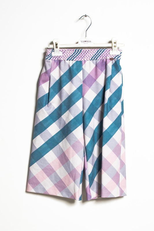 Valmax patterned culotte trousers