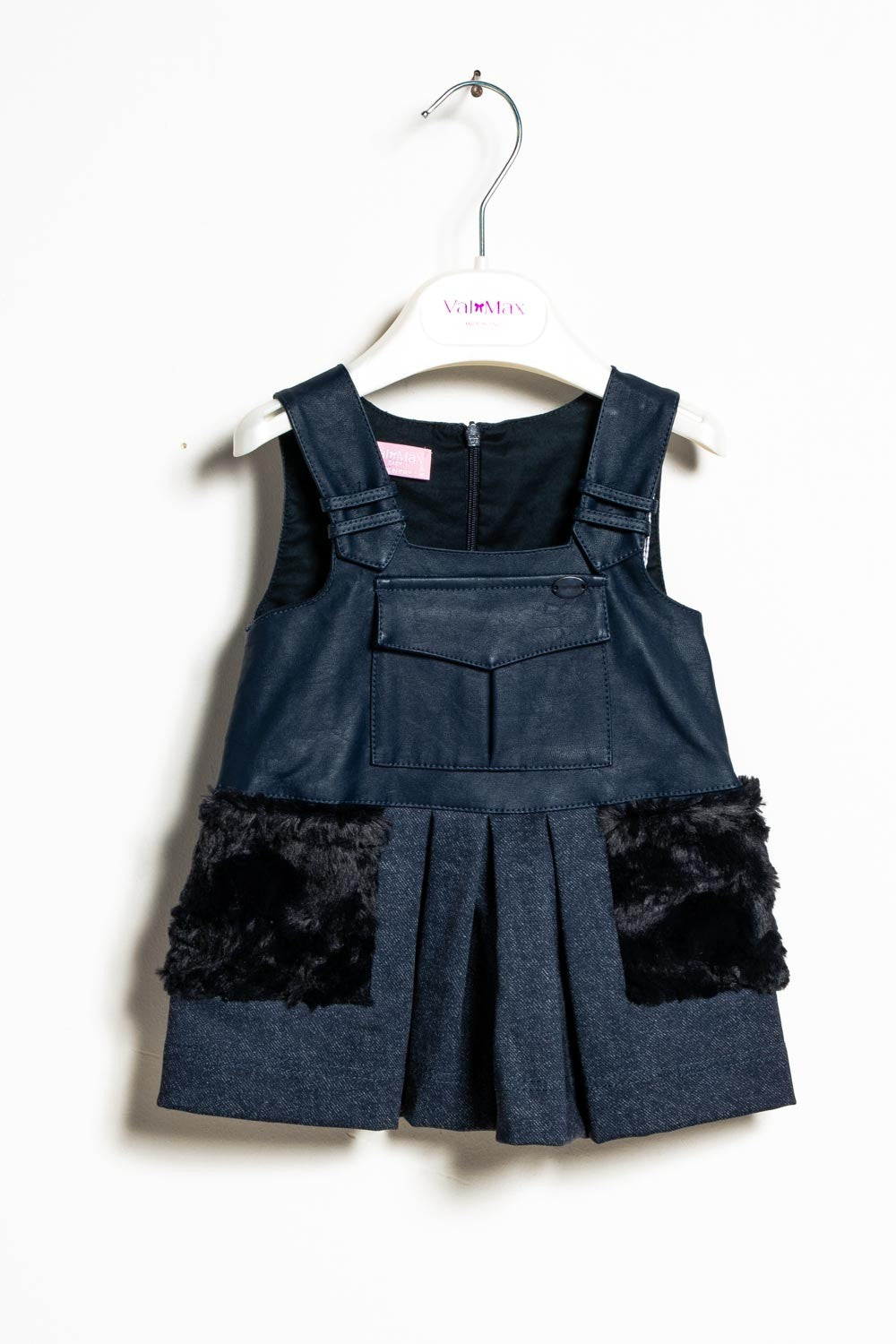 ValMax dress with suspenders
