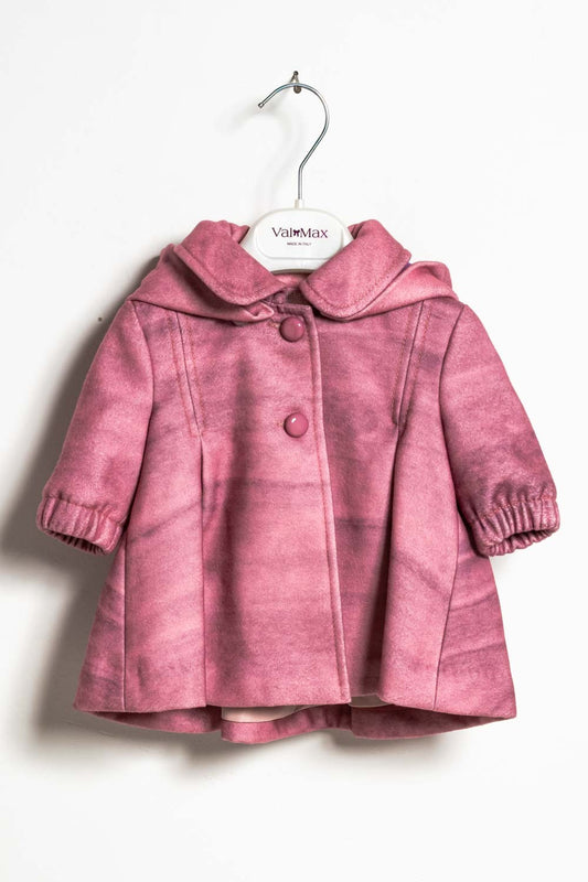 ValMax melange coat with hood