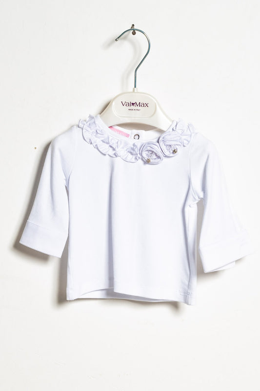 ValMax T-shirt with decorated collar