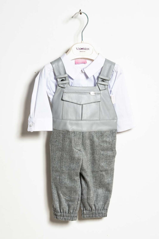 ValMax overalls with shirt