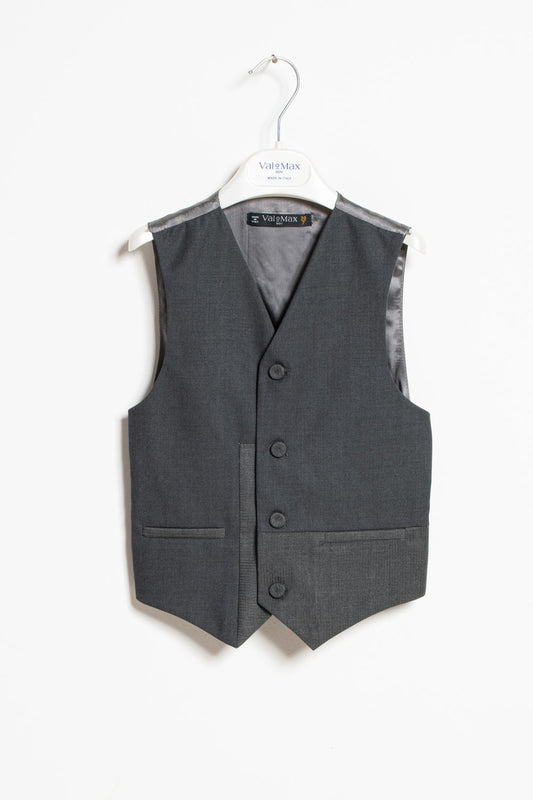 ValMax children's vest with satin inserts