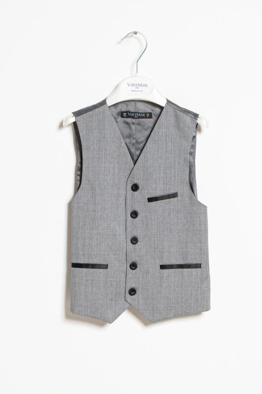 Children's ValMax vest with contrasting details