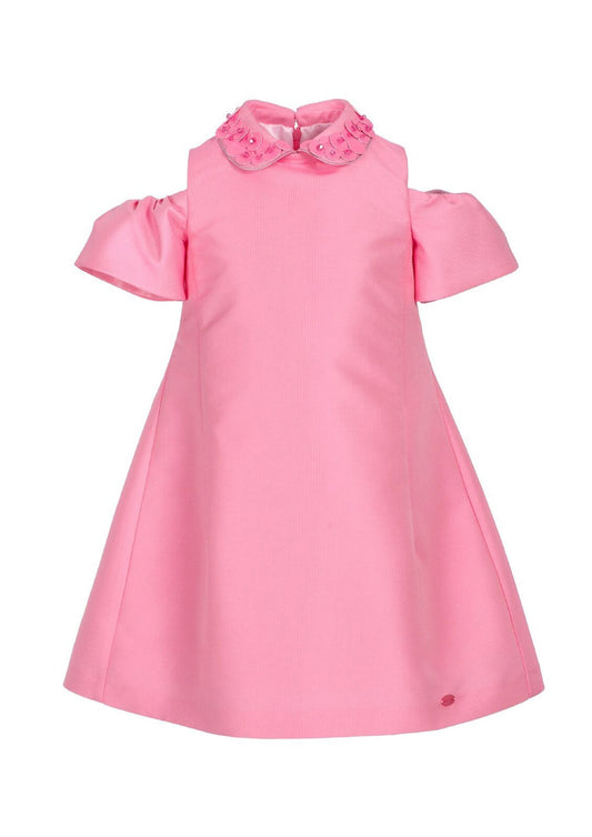 ValMax dress with decorated collar
