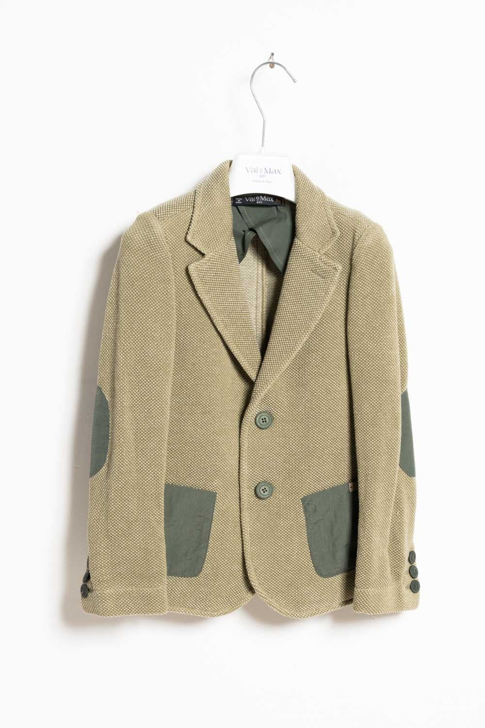Giacca ValMax da bambino in jacquard