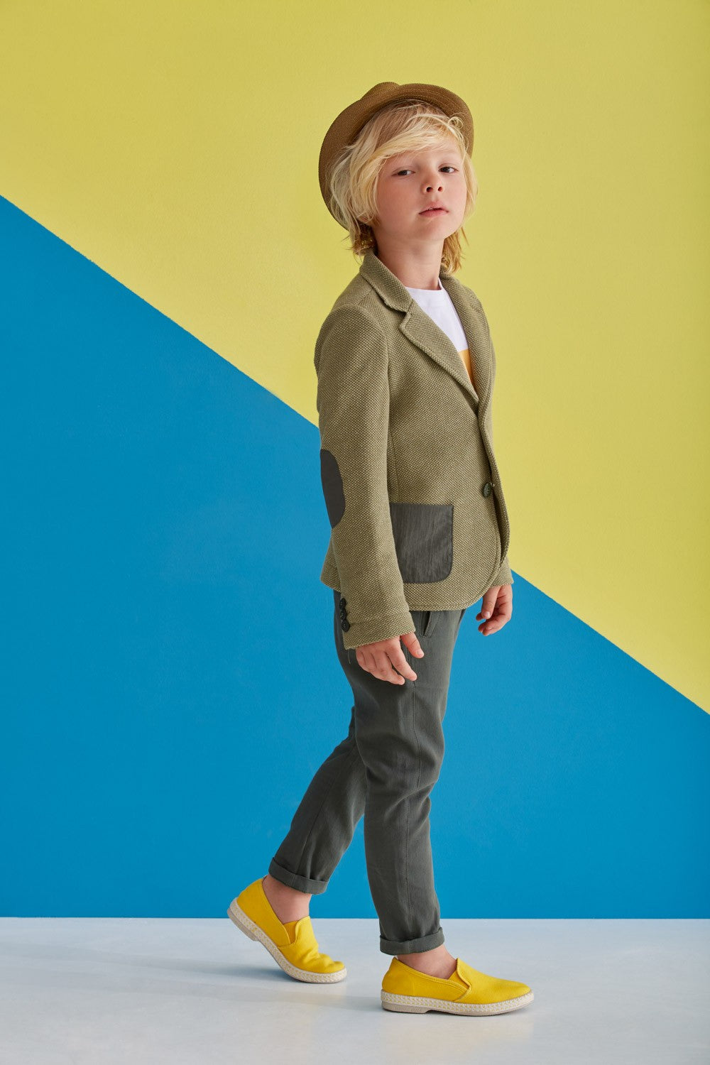 Giacca ValMax da bambino in jacquard