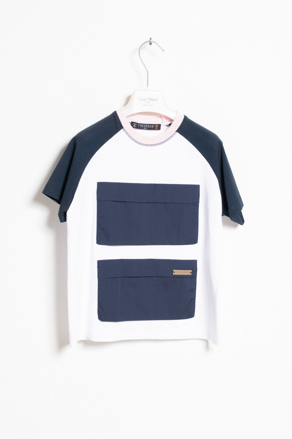 T-shirt ValMax da bambino con tasconi