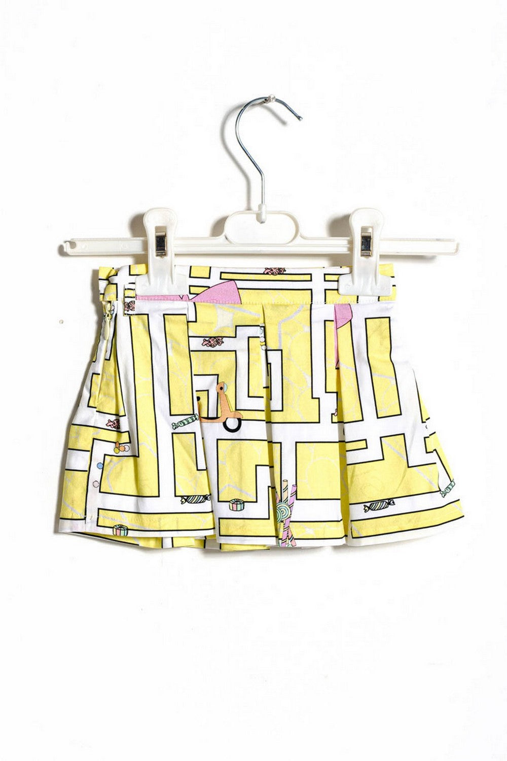 ValMax skirt with geometric print