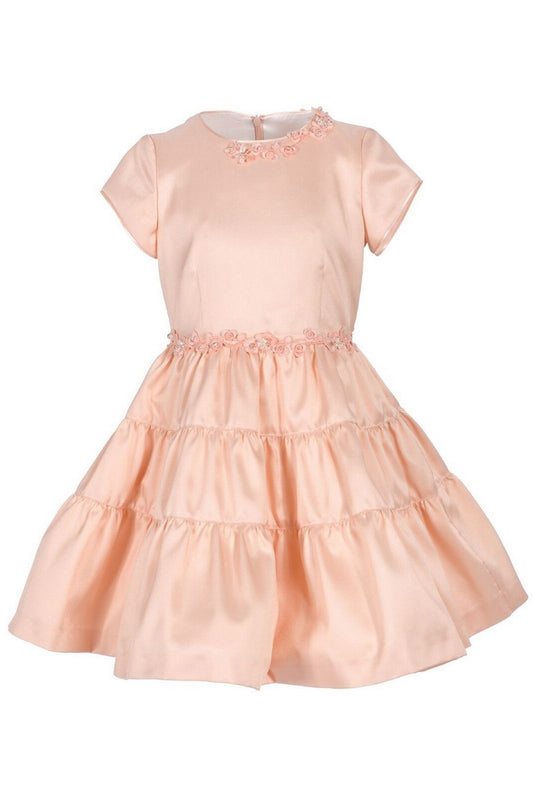 ValMax dress decorated with little flowers