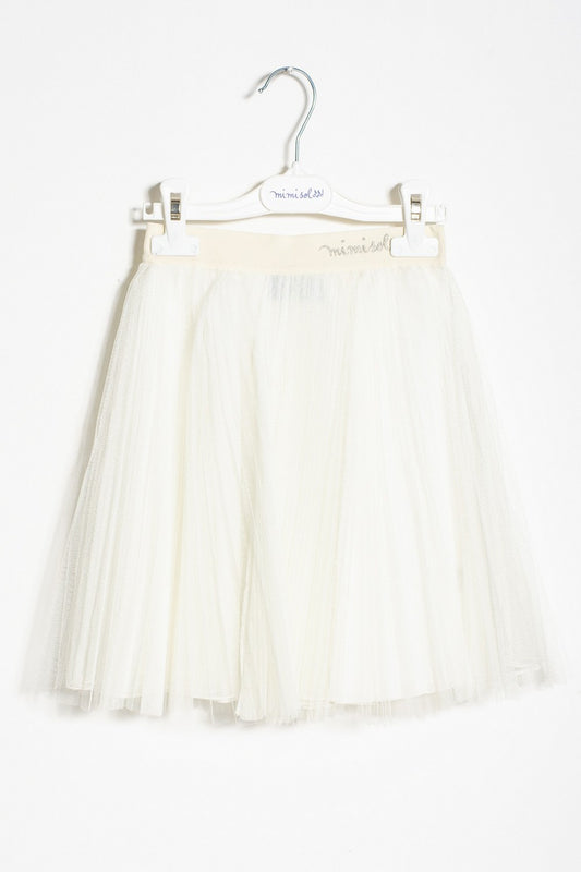 Mimisol pleated tulle skirt