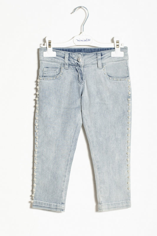 Mimisol jeans with pearls