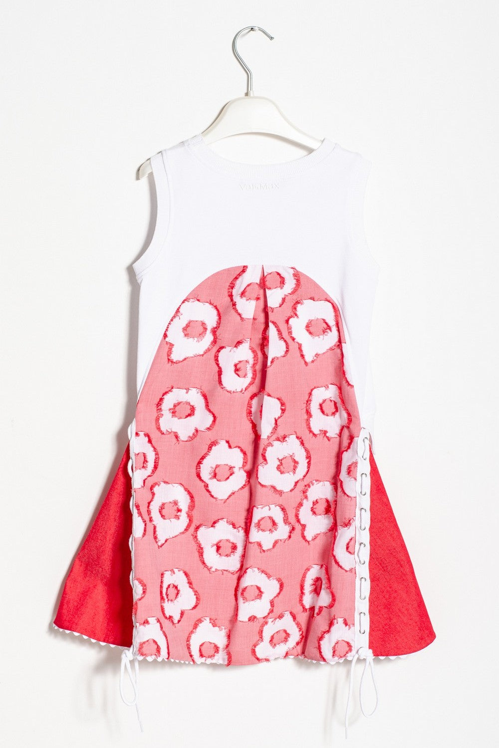 ValMax dress in jersey and poplin