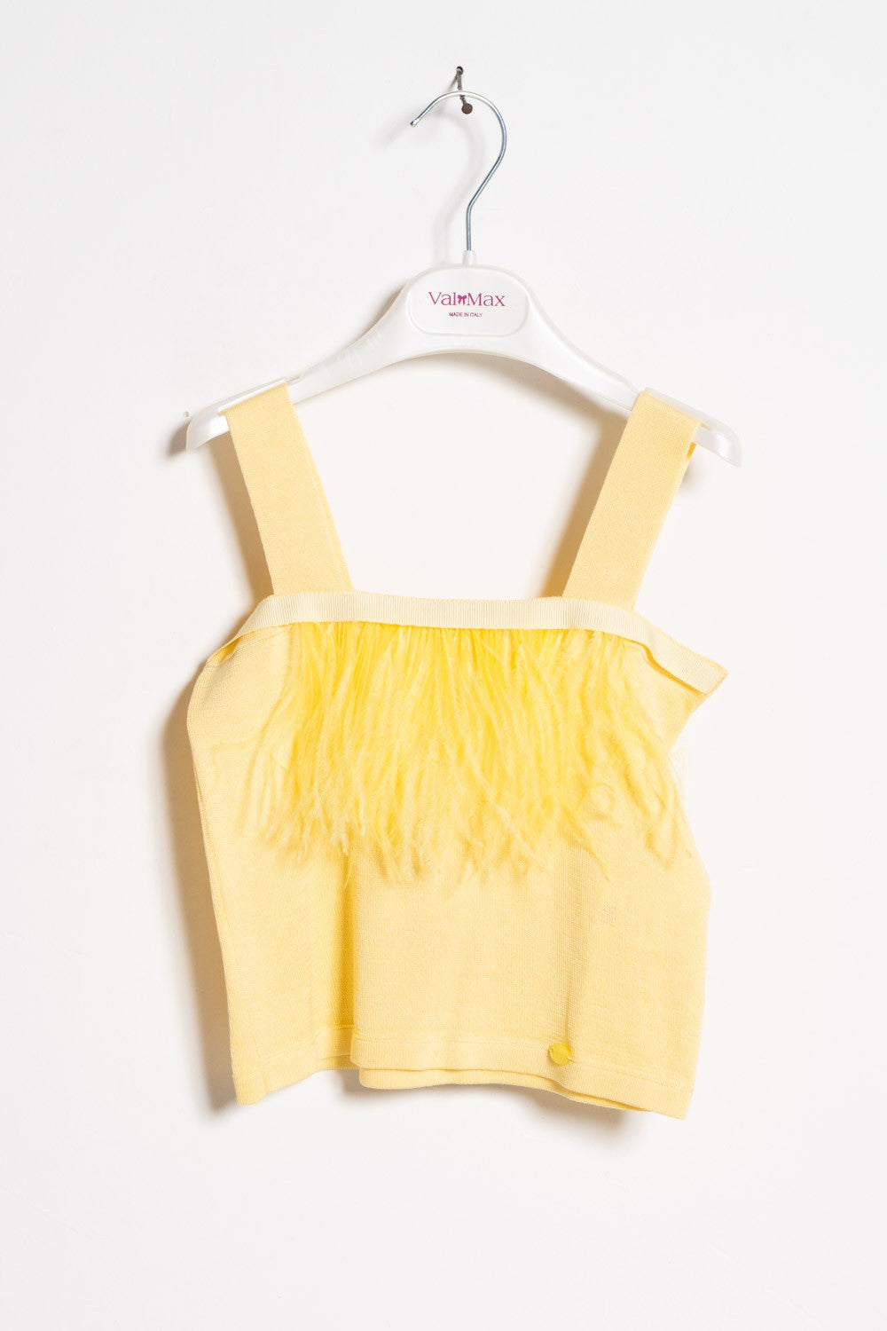 ValMax top with feathers