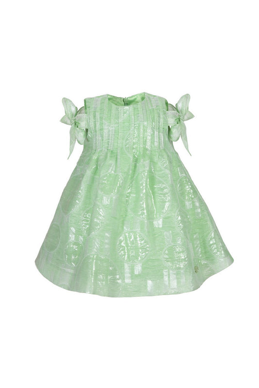 ValMax dress with bows on the sleeves