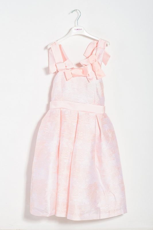 ValMax dress with asymmetrical shoulder straps
