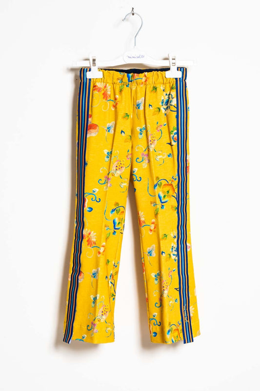 Mimisol trousers with floral print