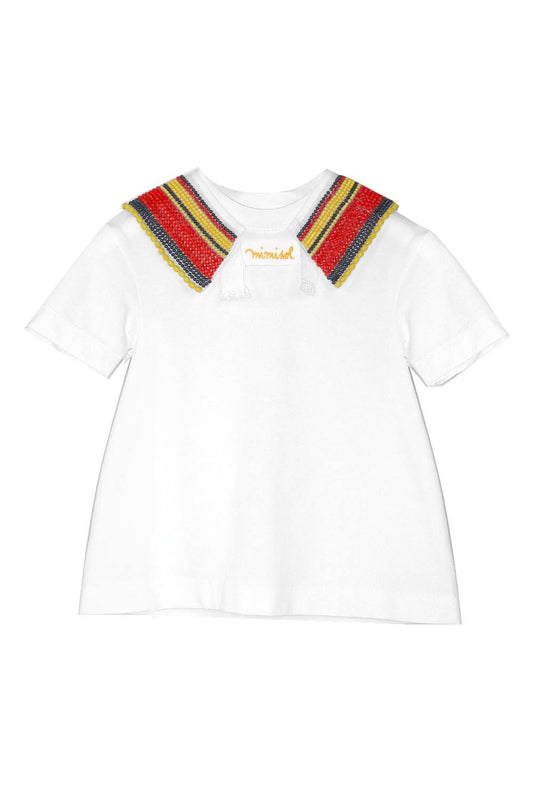 Mimisol T-shirt with collar