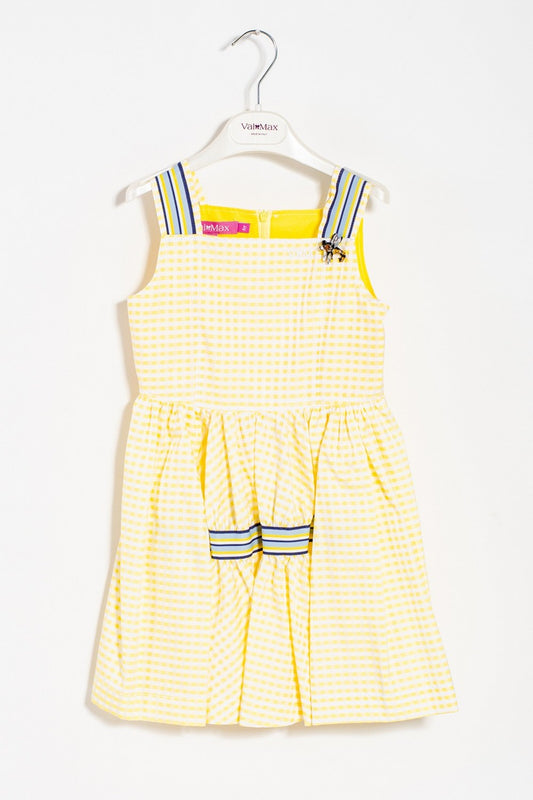 ValMax cotton dress with elastic