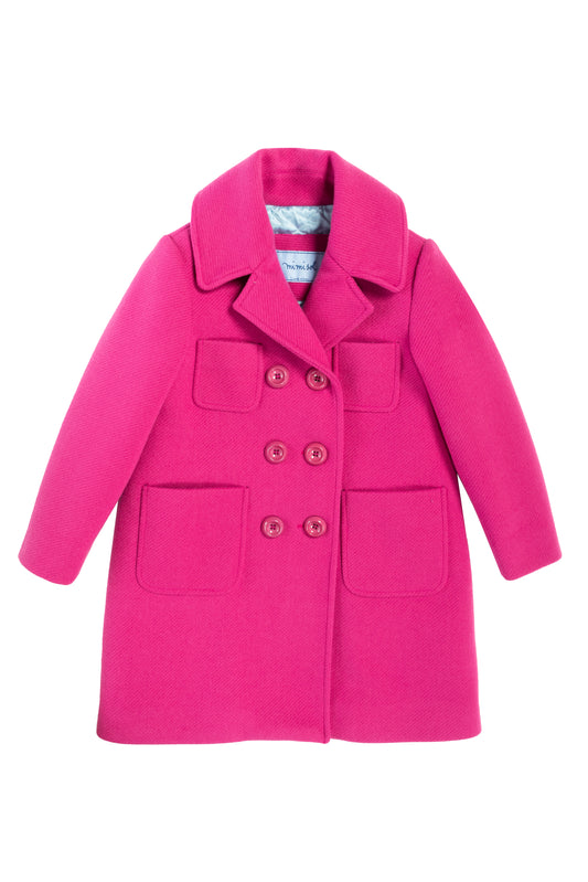 Cappotto doppiopetto con bottoni